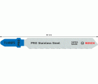 Hoja de sierra de calar PRO Stainless Steel T118GFS, 83 mm, 5 uds.