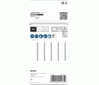 Hoja de sierra de calar PRO Stainless Steel T118GFS, 83 mm, 5 uds.
