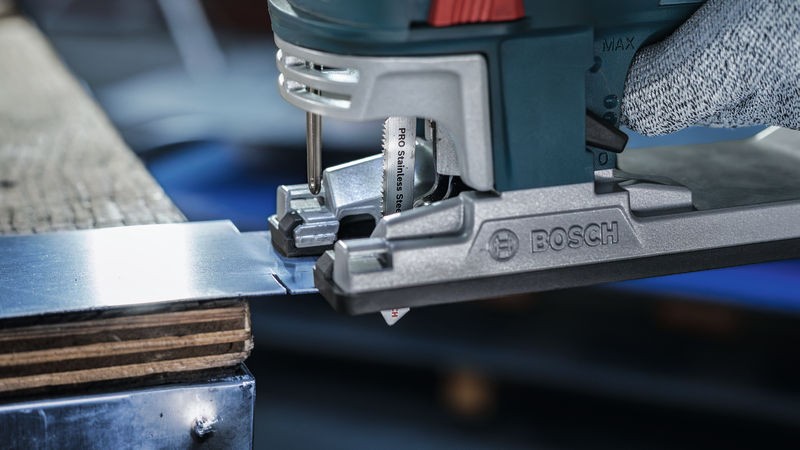 Hoja de sierra de calar PRO Stainless Steel T118EFS 83 mm, 5 uds.