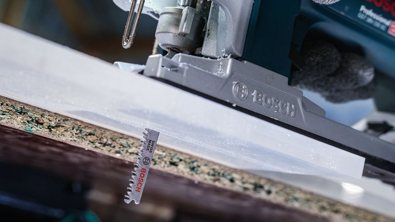 Hoja de sierra de calar PRO Plastics PMMA clean T102BF, 92 mm, 5 uds.