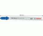Hoja de sierra de calar PRO Metal thick and thin T123XF, 100 mm, 3 uds.
