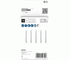 Hoja de sierra de calar PRO Metal thick and thin T123XF, 100 mm, 5 uds.