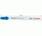 Hoja de sierra de calar PRO Metal thick and thin T123XF, 100 mm, 25 uds.