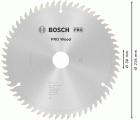 Hoja de sierra circular PRO Wood, 216 x 2 x 30 mm, T60