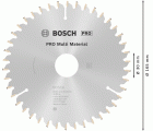 Hoja de sierra circular PRO Multi Material, 165 x 2,4 x 30 mm