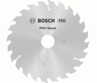 Hoja de sierra circular PRO Wood, 184 x 2,6 x 30 mm, T24