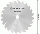 Hoja de sierra circular PRO Wood, 190 x 2,6 x 20 mm, T24