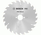 Hoja de sierra circular PRO Wood, 190 x 2,6 x 30 mm, T24