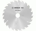 Hoja de sierra circular PRO Wood, 210 x 2,8 x 30 mm, T24