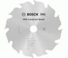 Hoja de sierra circular PRO Construct Wood, 160 x 2,6 x 20 mm