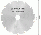 Hoja de sierra circular PRO Construct Wood, 210 x 2,8 x 30 mm