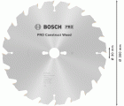 Hoja de sierra circular PRO Construct Wood, 300 x 3,2 x 30 mm