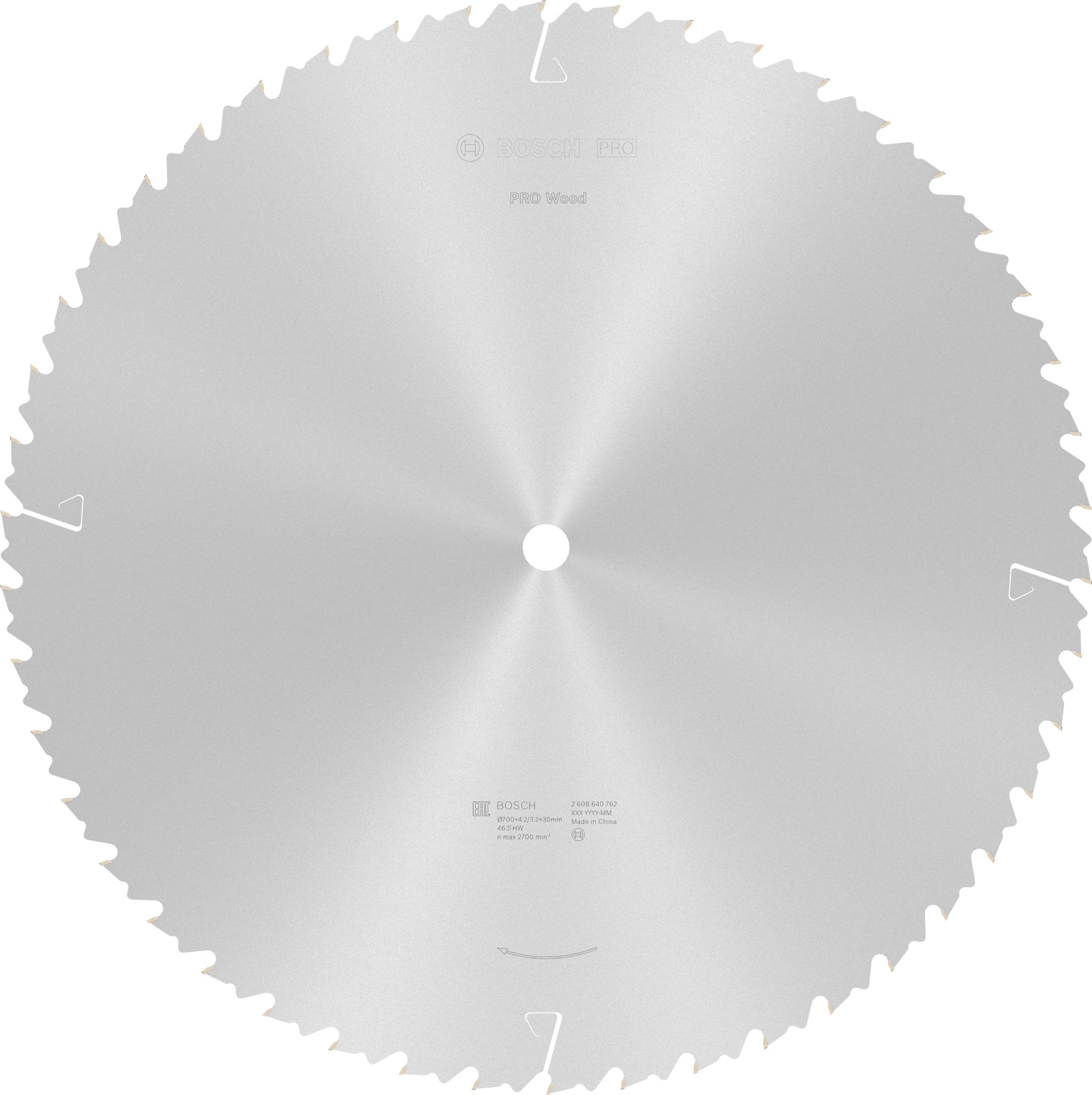 Hoja de sierra circular con cable PRO Wood para sierras de mesa