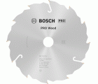 Hoja de sierra circular PRO Wood, 160 x 2,2 x 20 mm, T12