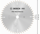 Hoja de sierra circular PRO Multi Material, 184 x 2,4 x 16 mm