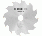 Hoja de sierra circular PRO Wood, 130 x 2,4 x 20 mm, T12
