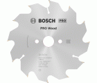 Hoja de sierra circular PRO Wood, 150 x 2,4 x 20 mm, T12