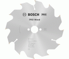 Hoja de sierra circular PRO Wood, 160 x 1,8 x 20 mm, T12