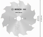Hoja de sierra circular PRO Wood, 160 x 2,6 x 20 mm, T12