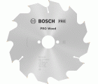 Hoja de sierra circular PRO Wood, 190 x 2,6 x 30 mm, T12
