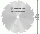 Hoja de sierra circular PRO Construct Wood, 184 x 2,6 x 16 mm