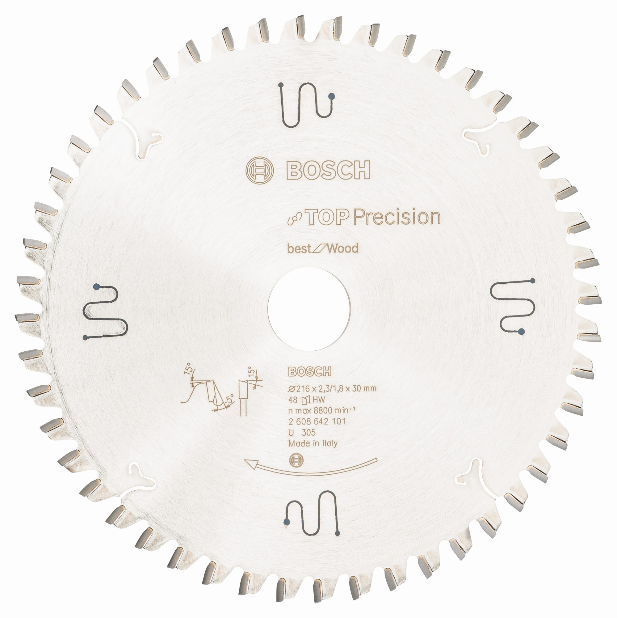 Hoja de sierra circular Top Precision Best for Wood