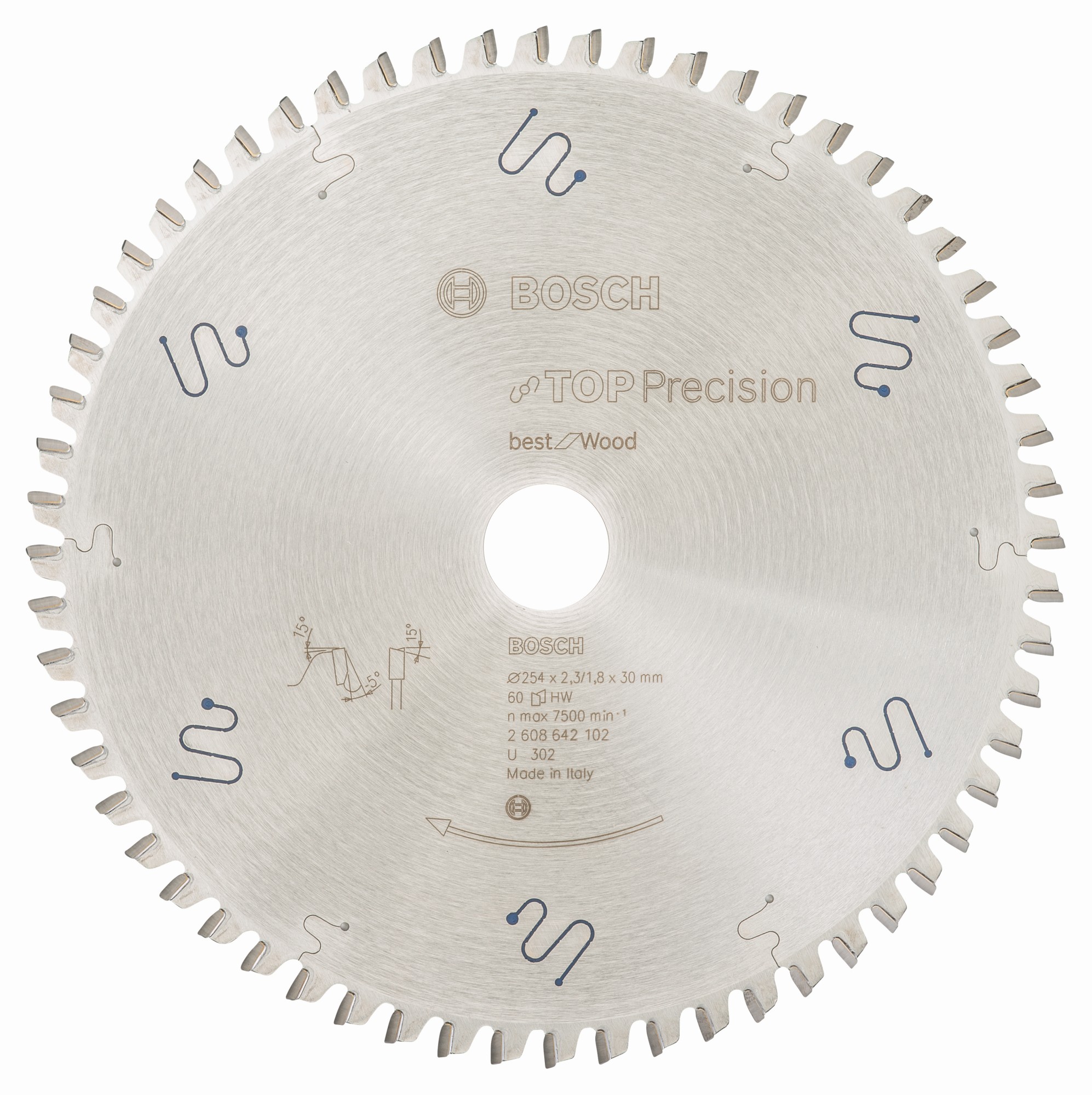 Hoja de sierra circular Top Precision Best for Wood