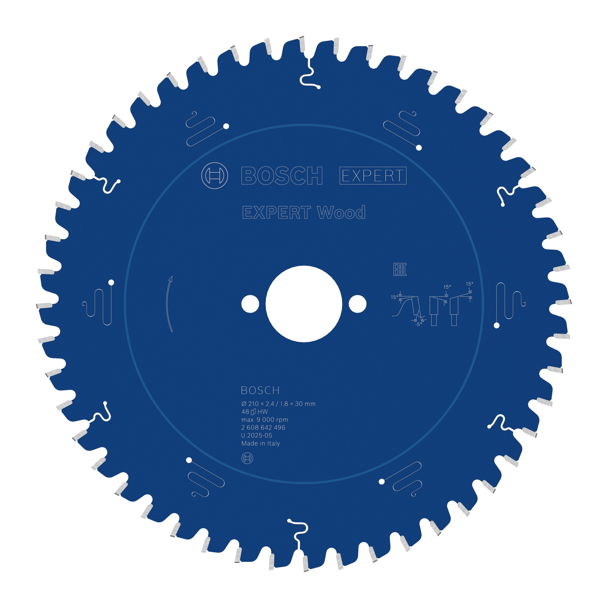 Hoja de sierra circular con cable EXPERT Wood para sierra ingletadora