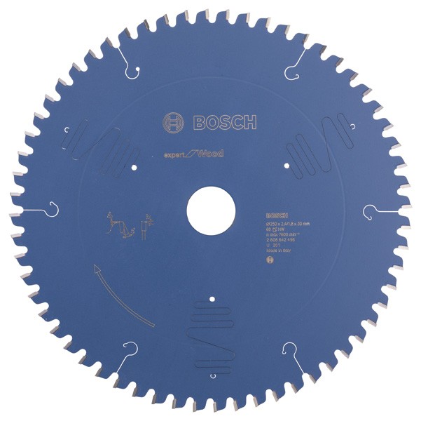 Hoja de sierra circular EXPERT Wood, 250 x 2,4/1,8 x 30 mm, T60