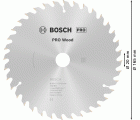 Hoja de sierra circular PRO Wood, 165 x 1,7 x 20 mm, T36