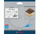 Hoja de sierra circular PRO Wood, 85 x 1,1 x 15 mm