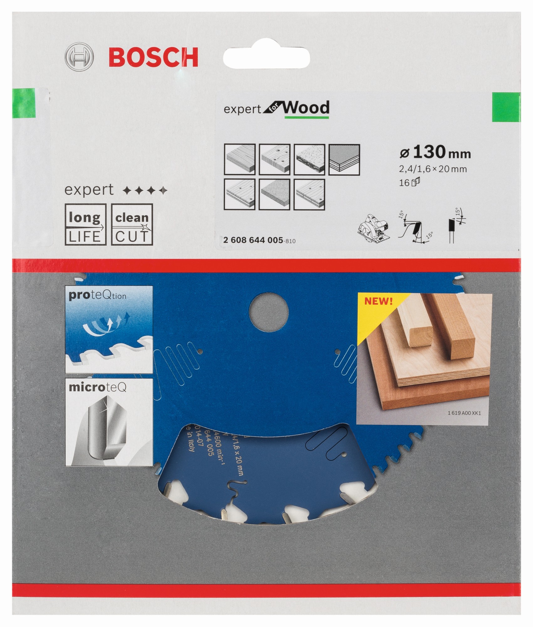 Hoja de sierra circular Expert for Wood