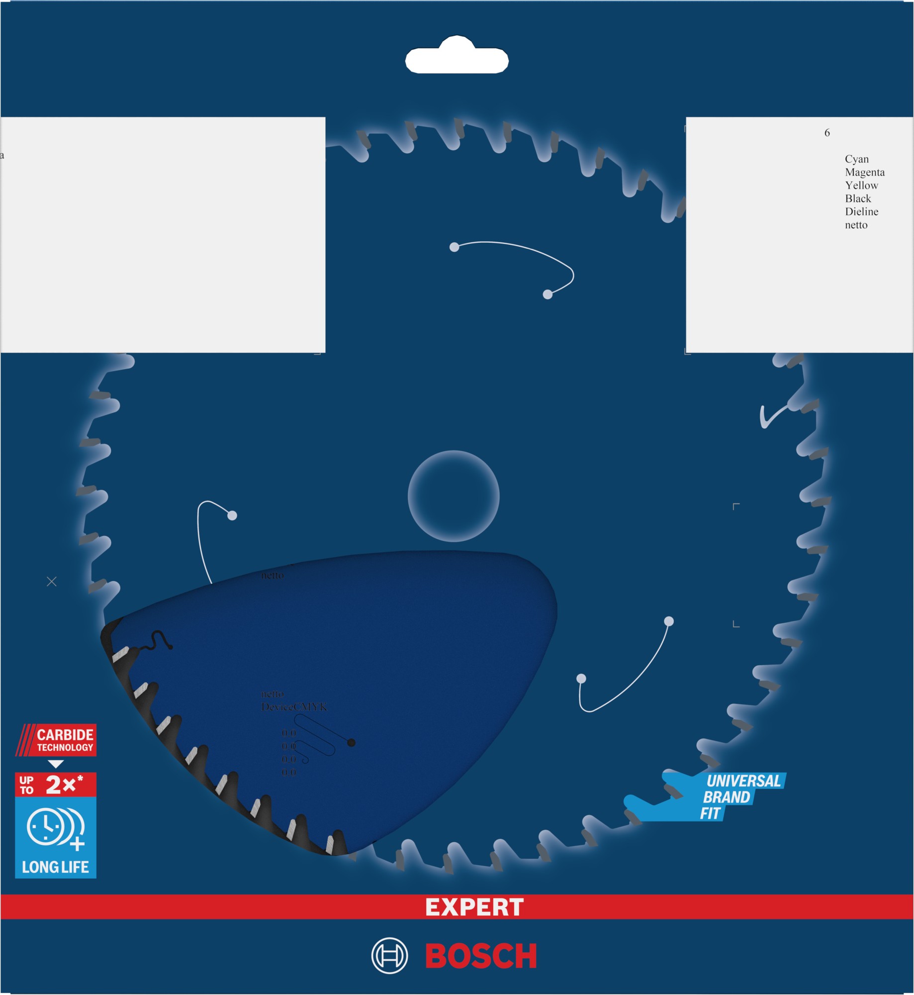 Hoja de sierra circular EXPERT Wood, 235 x 2,8/1,8 x 30 mm, T56