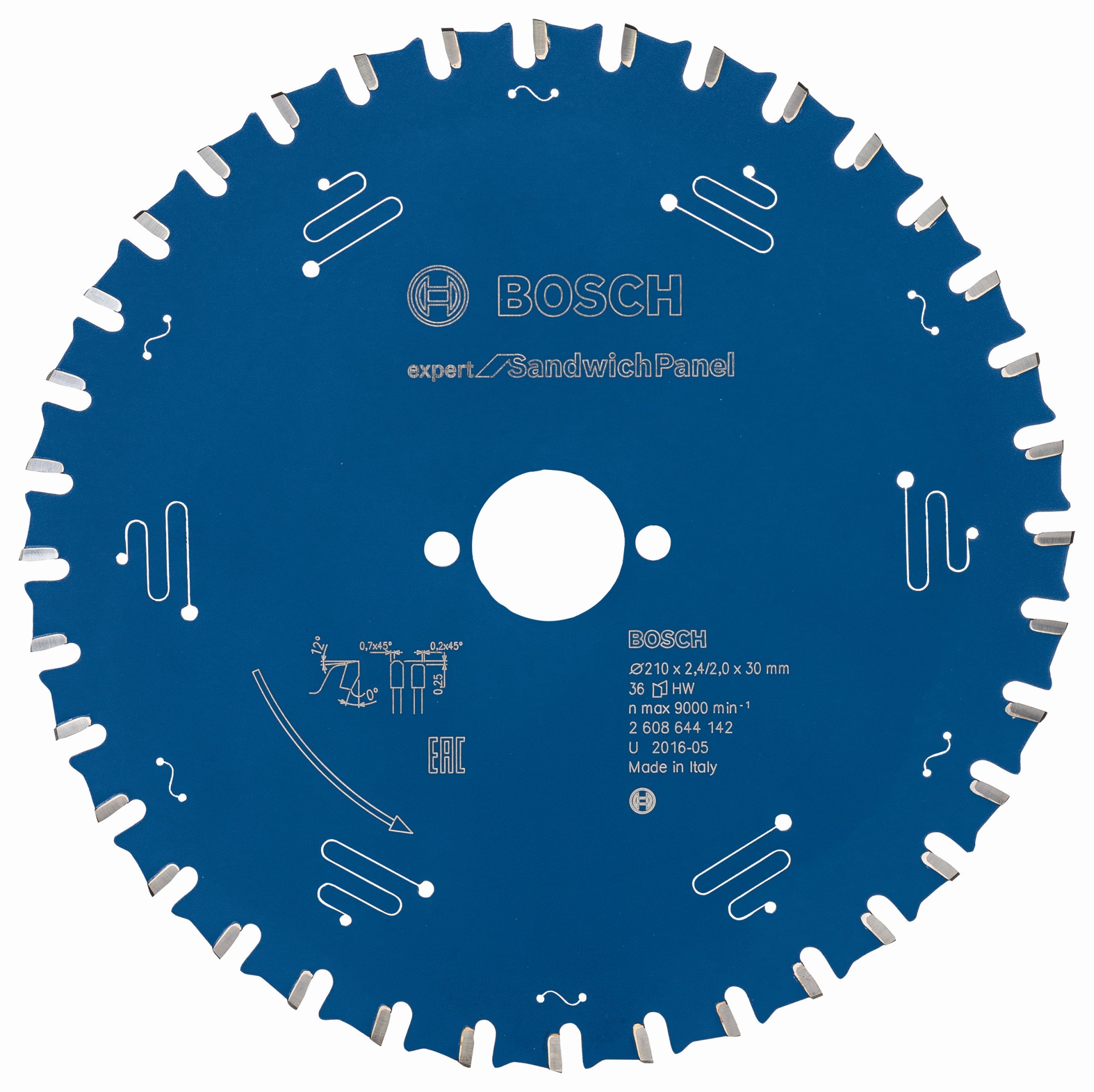 Discos de sierra circular Expert for Sandwich Panel para sierras portátiles