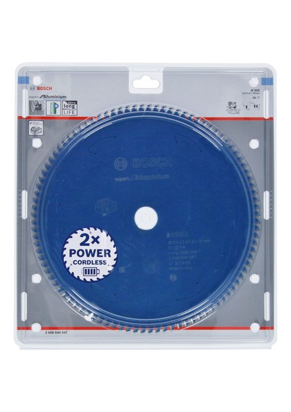Disco de sierra circular Expert for Aluminium para sierras sin cables 305 x 2,4/1,8 x 30 T96