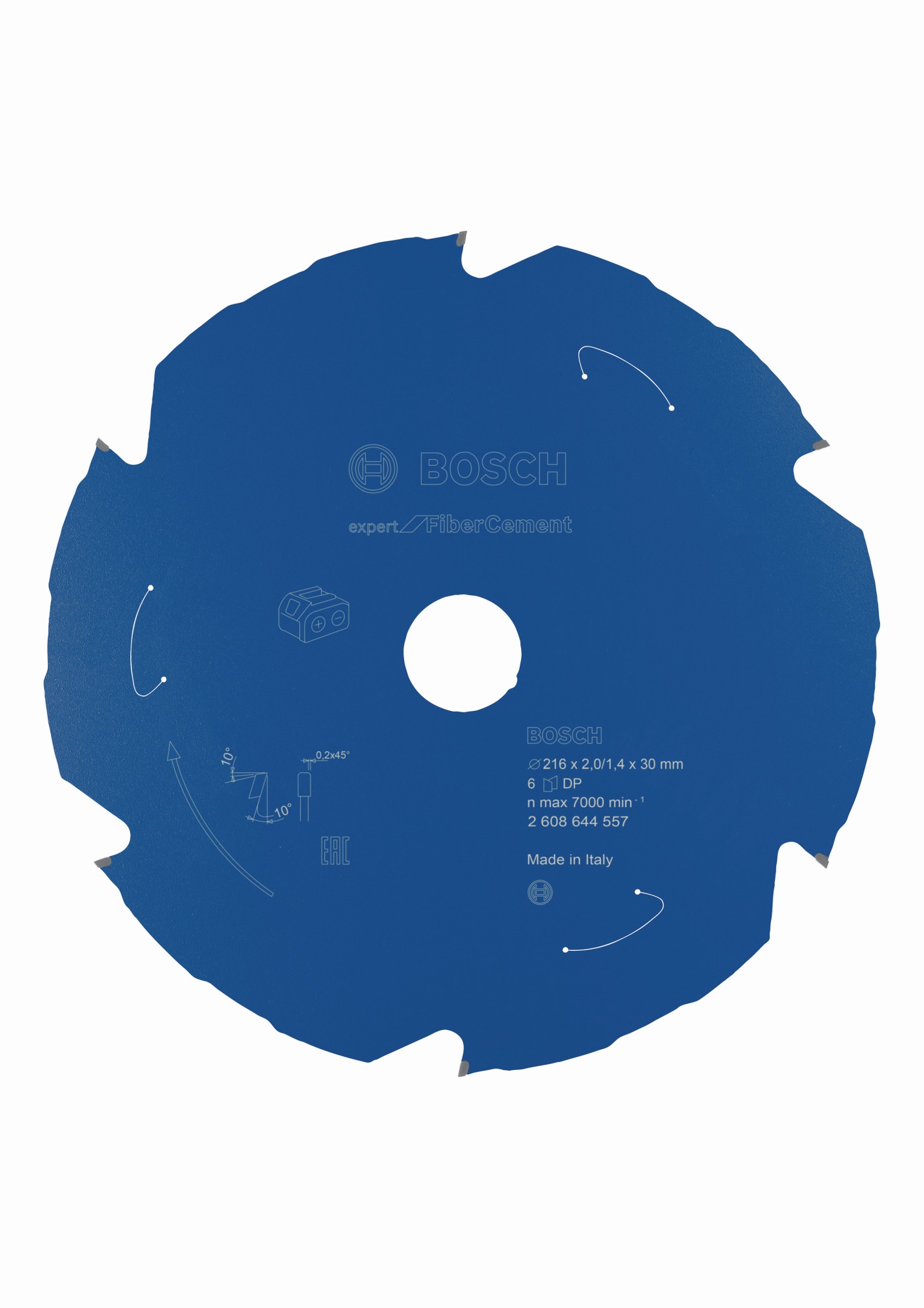 Discos de sierra circular Expert for Fibre Cement para sierras ingletadoras a batería