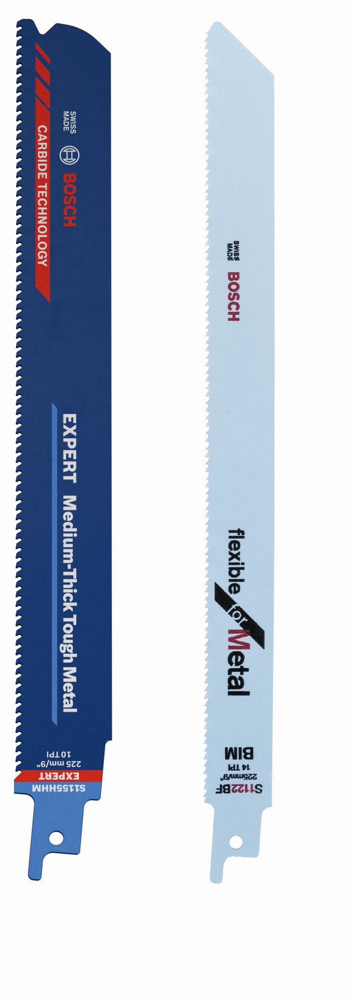 Set de 25 hojas de sierra sable S 1122 BF y 1 EXPERT Medium-Thick Tough Metal S1155HHM