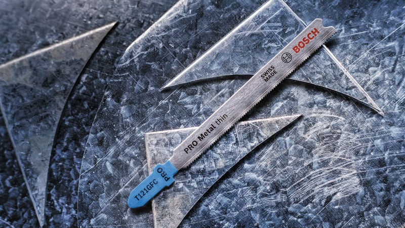 Hoja de sierra de calar PRO Metal thin T121GFC 92 mm, 2 uds.