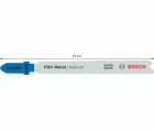 Hoja de sierra de calar PRO Metal medium T121AFC 92 mm, 2 uds.