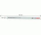 Hoja de sierra de calar PRO Multi Material thick and thin T345XF, 132 mm, 2 uds.