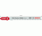 Hoja de sierra de calar PRO Plastics PMMA clean T102BF 92 mm, 2 uds.