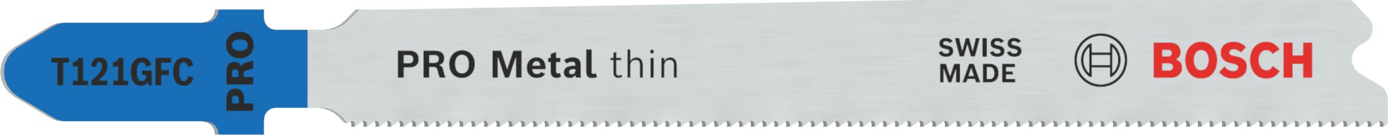 Hoja de sierra de calar PRO Metal thin T121GFC 92 mm, 3 uds.