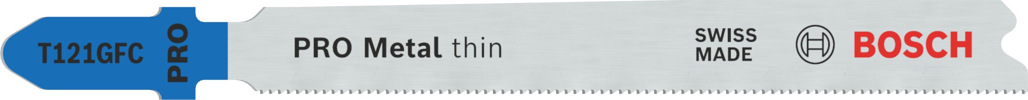 Hoja de sierra de calar PRO Metal thin T121GFC 92 mm, 5 uds.