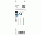 Hoja de sierra de calar PRO Metal medium T121AFC 92 mm, 3 uds.