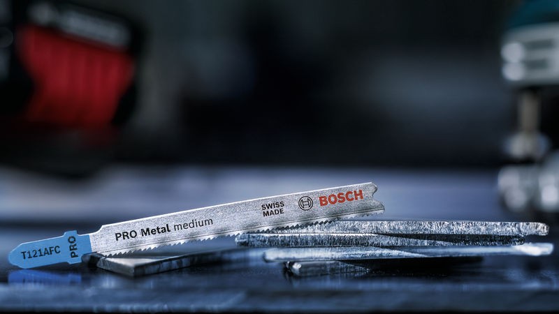 Hoja de sierra de calar PRO Metal medium T121AFC 92 mm, 5 uds.