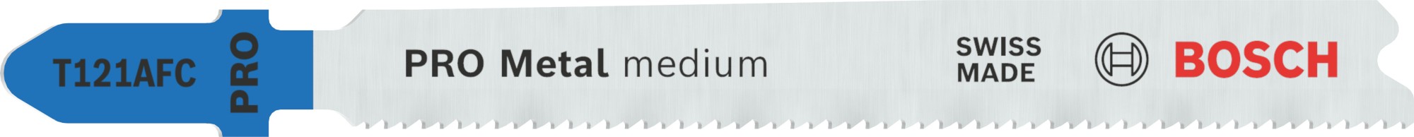 Hoja de sierra de calar PRO Metal medium T121AFC 92 mm, 25 uds.