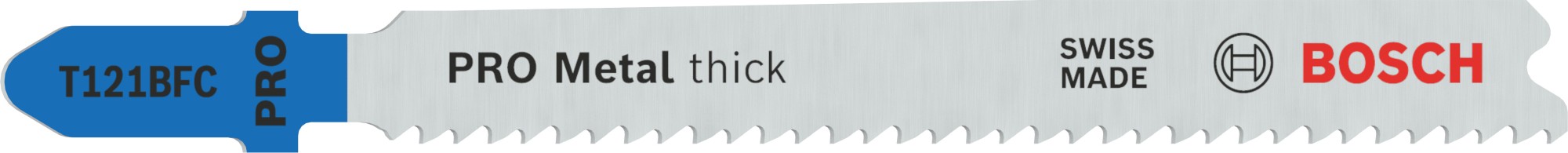 Hoja de sierra de calar PRO Metal thick T121BFC 92 mm, 25 uds.