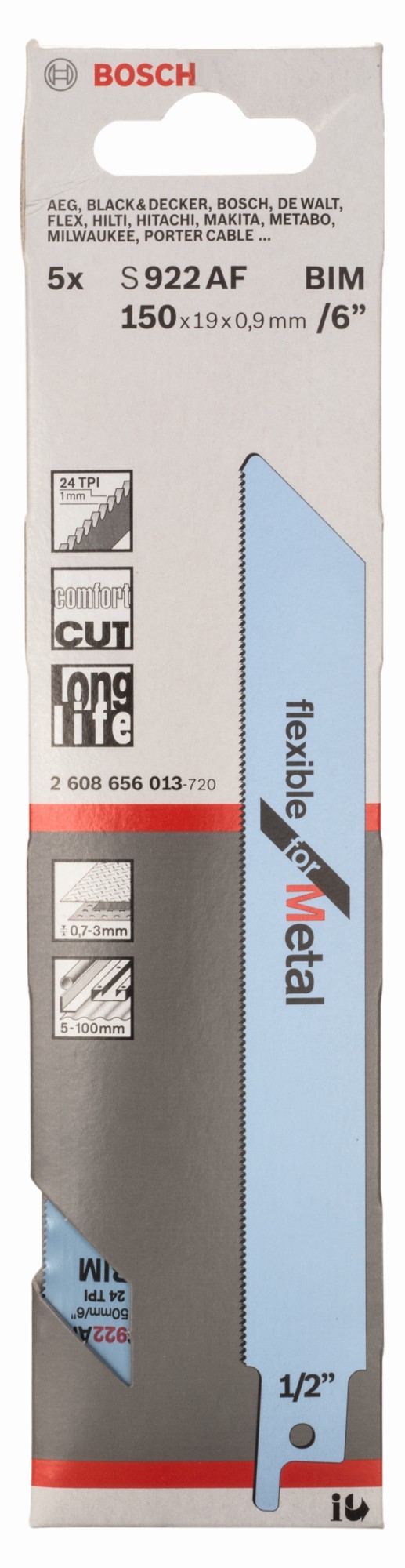 Hoja de sierra sable S 922 AF