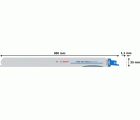 Hoja PRO Thin Metal precise S1237EAF 1,1 x 25 x 300 mm, 5 unidades