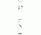 Hoja PRO Thin Metal precise S1237EAF 1,1 x 25 x 300 mm, 5 unidades